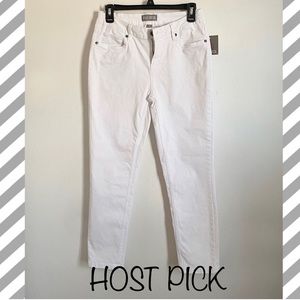 NWT Women’s White Denim Jeans
